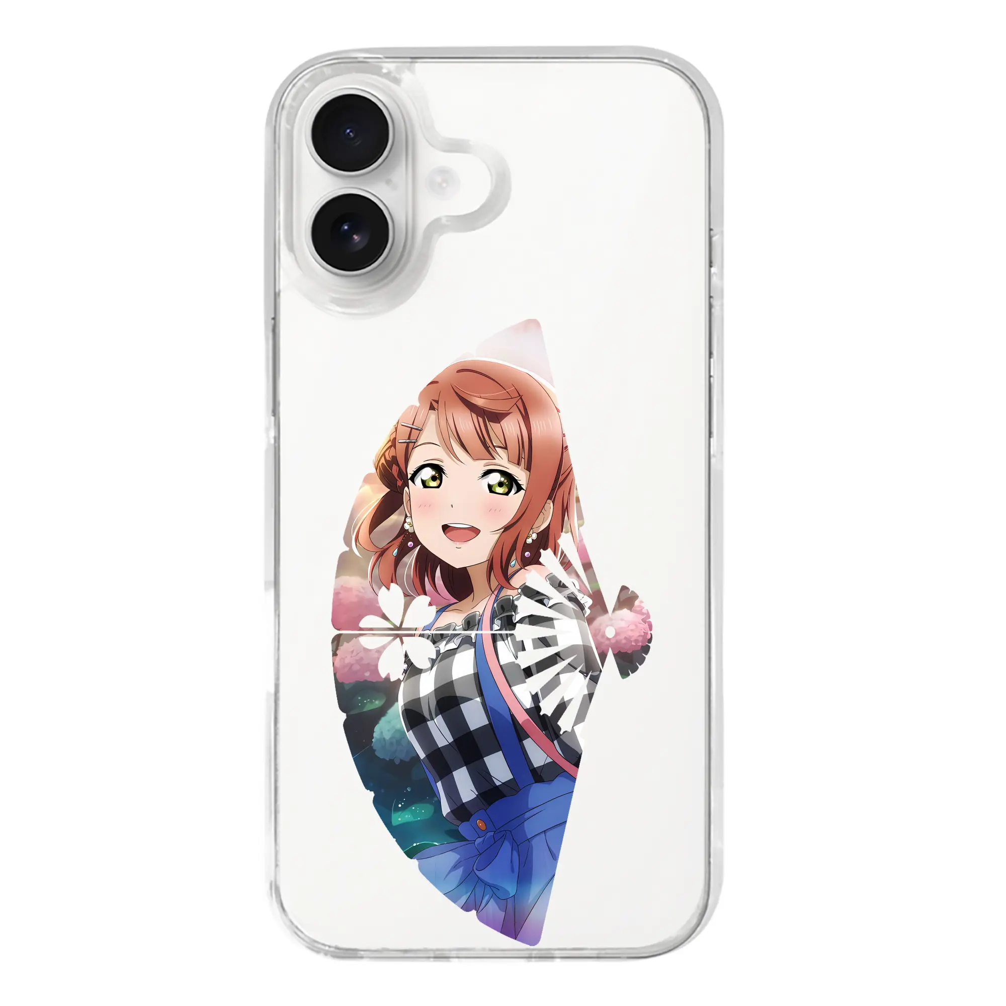 Love Live! グッズ,上原歩夢 - iPhone 17シリーズ 透明スマホケース – 薄型・耐衝撃・精密フィット保護カバー